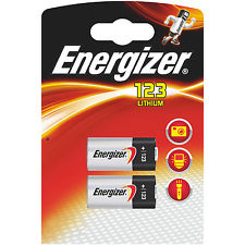 Energizer Lithium Photo CR123A DL123A CR17345 2er Blister 