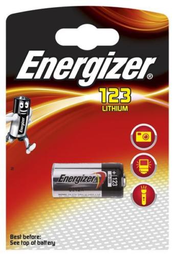 Energizer Lithium Photo CR123A DL123A CR17345 1er Blister 
